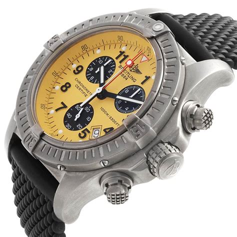 breitling aeromarine chrono avenger yellow price|breitling e73360.